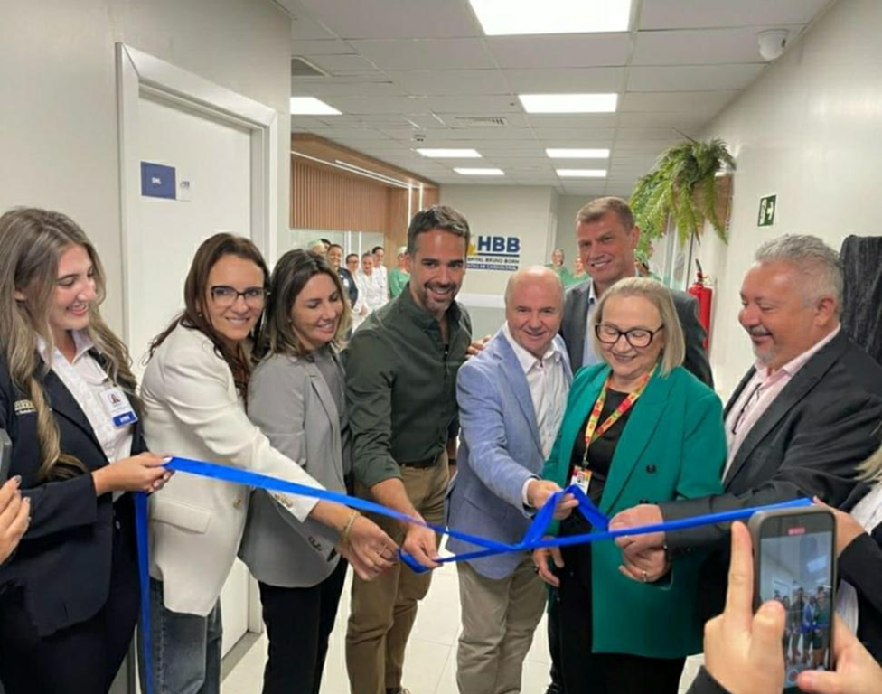 Governador participa da inauguração dos centros obstétrico e de cardiologia do HBB