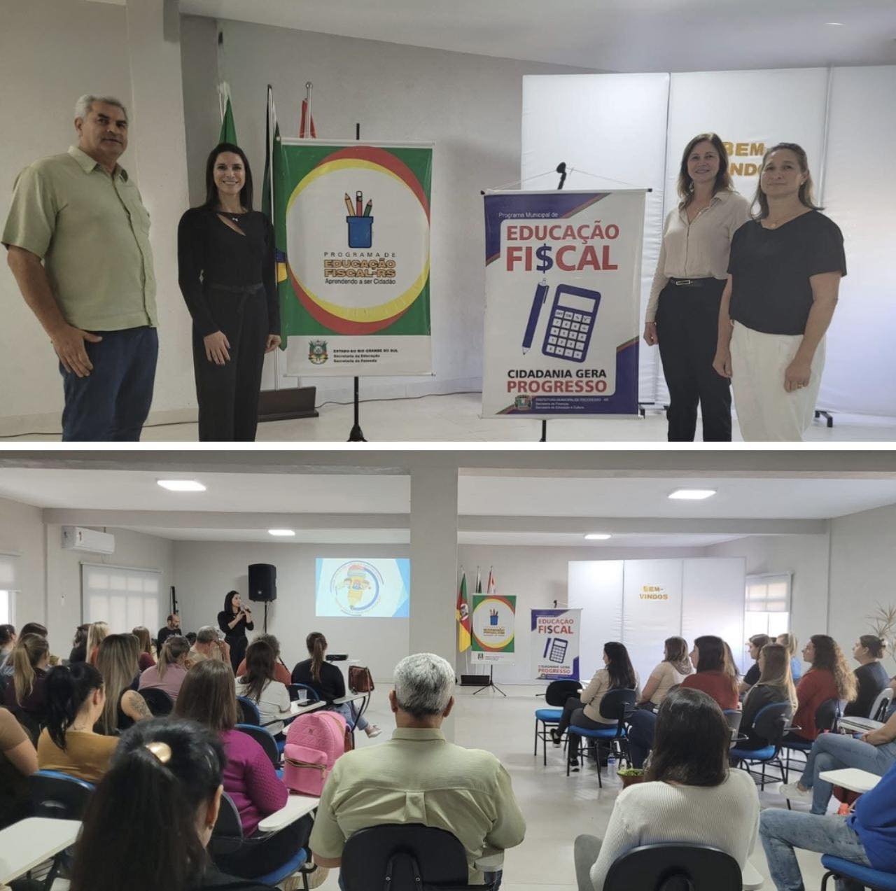  Professores recebem formação sobre educação fiscal
