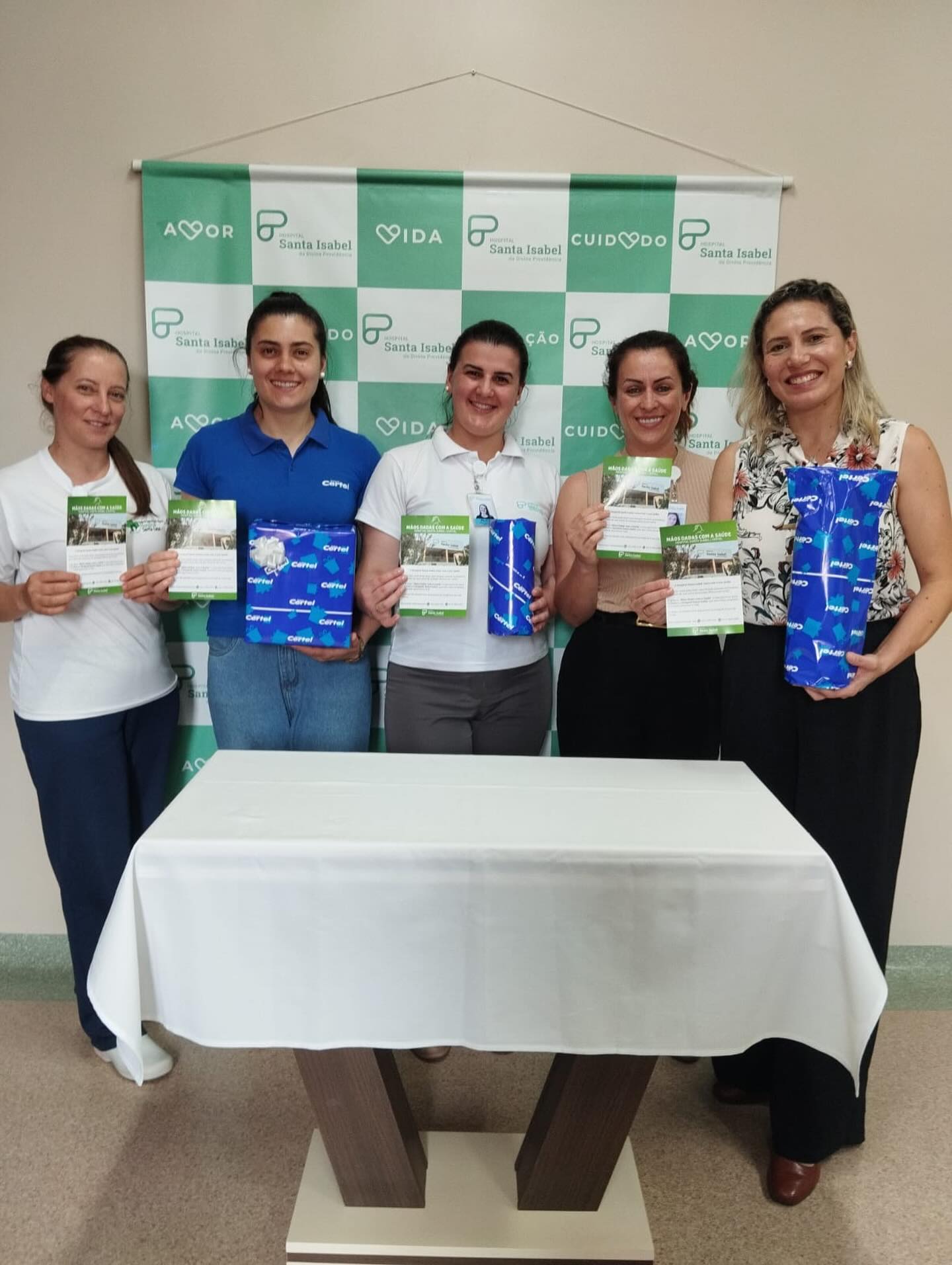  Sorteio: Mãos Dadas com a Saúde