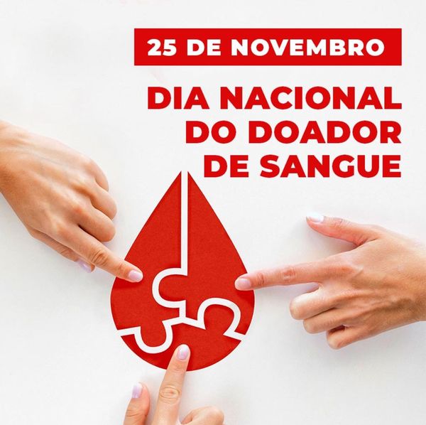25 de novembro - Dia Nacional do Doador de Sangue