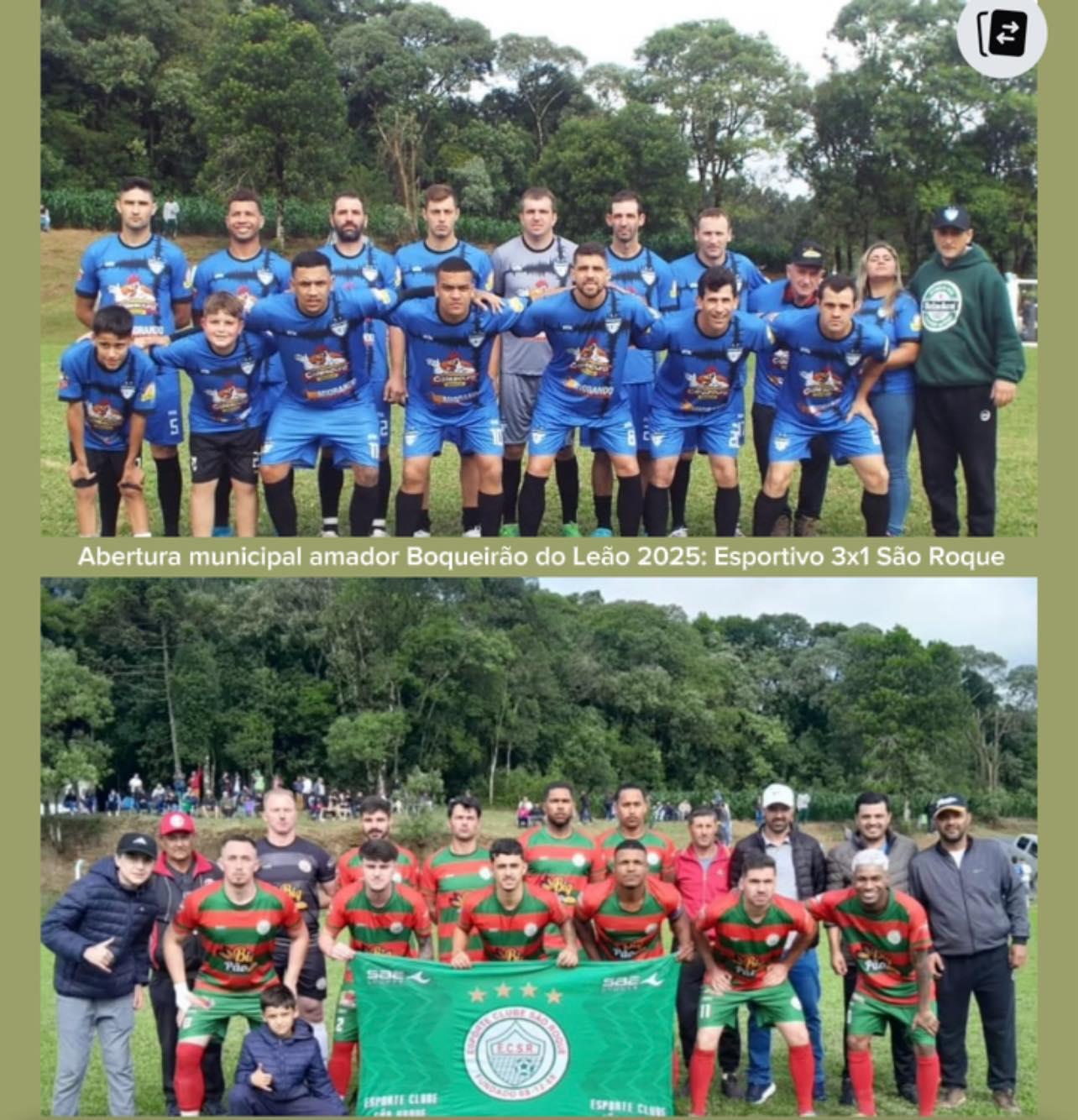 Abertura do Municipal Amador de Boqueirão 2025 em Linha Data