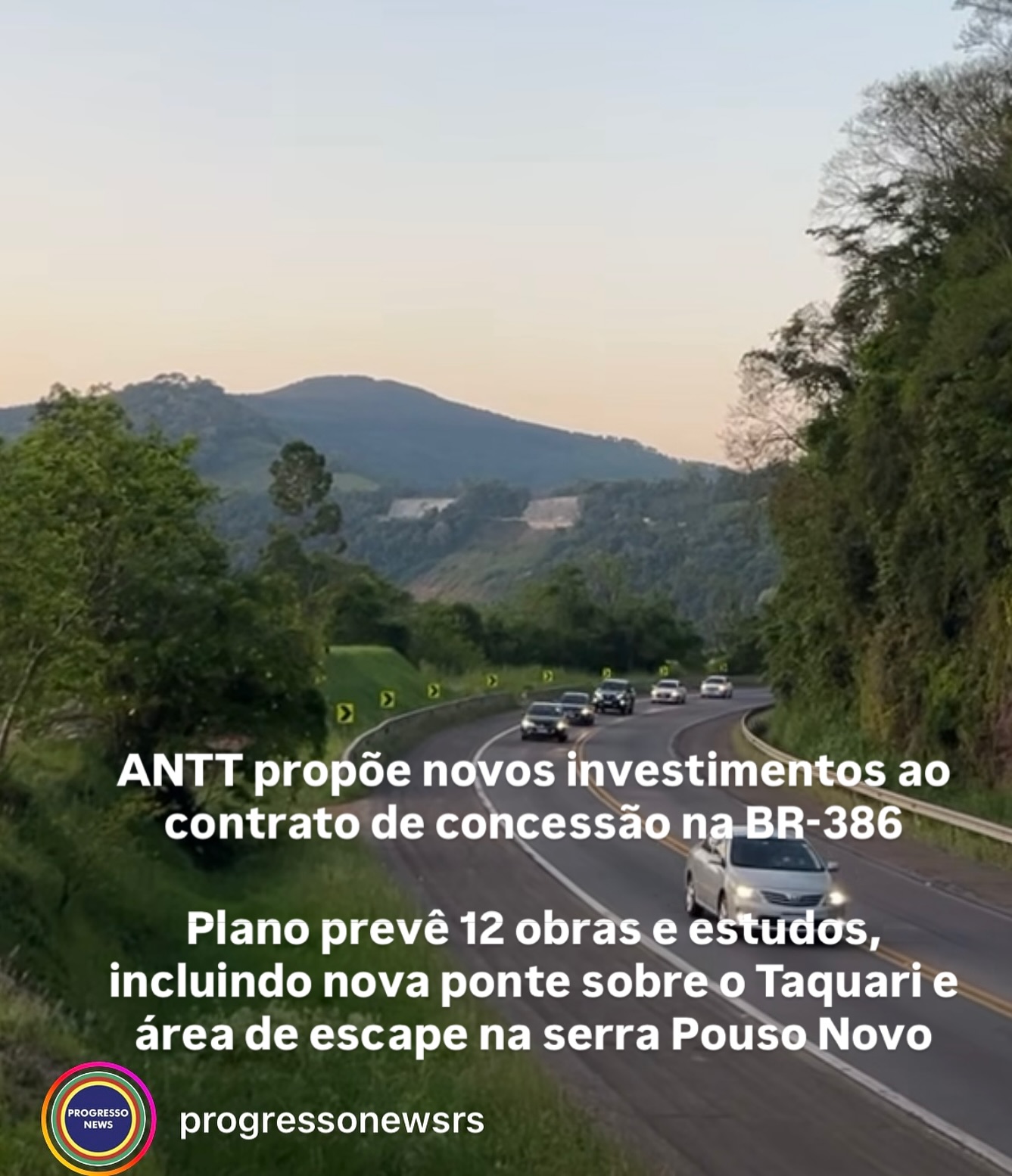 ANTT propõe novos investimentos ao contrato de concessão na BR-386