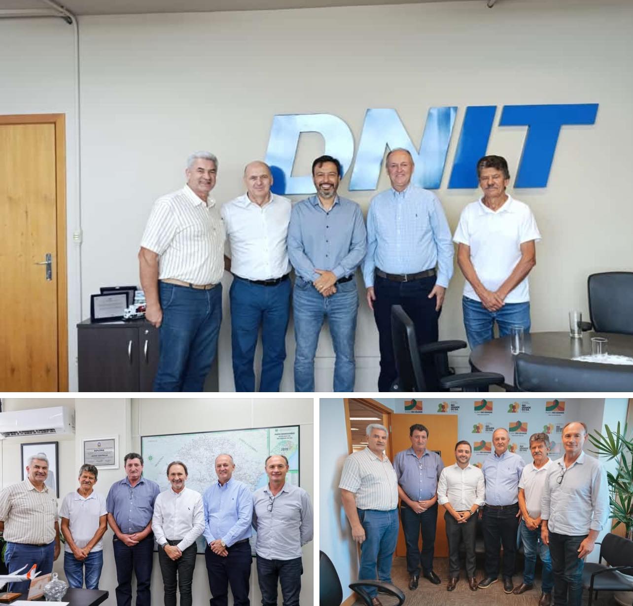 Comitiva de Progresso realiza visitas e garante apoio para agilizar demandas