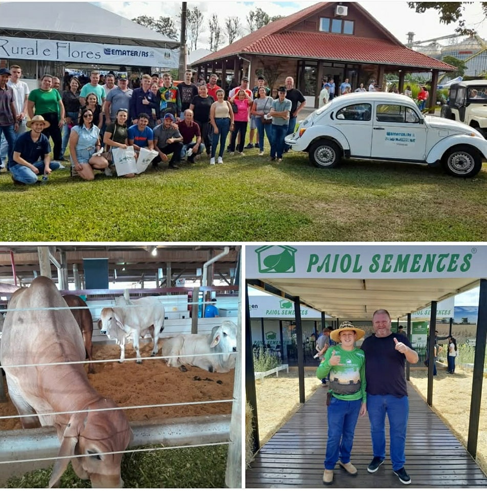 Comitiva de Progresso prestigia a Expoagro Afubra