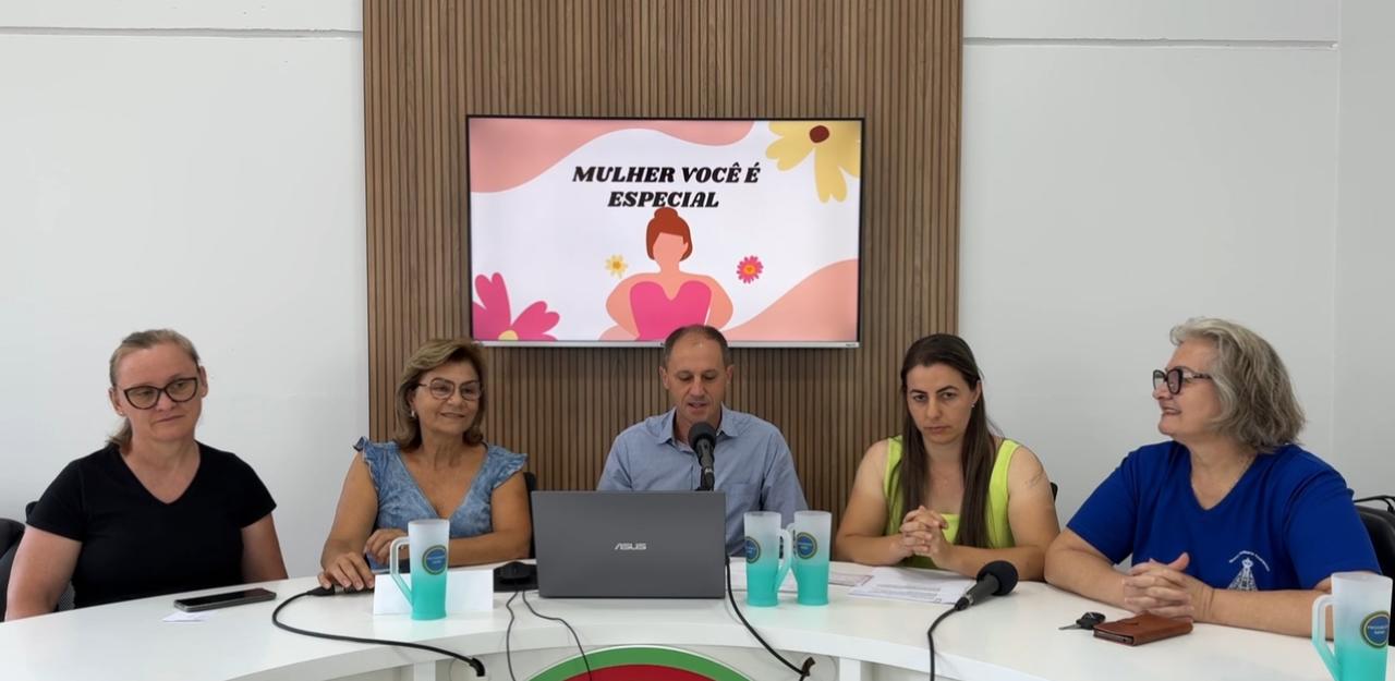 Convite para programação especial alusiva ao Dia Internacional da Mulher nesta sexta (7) em Progresso 