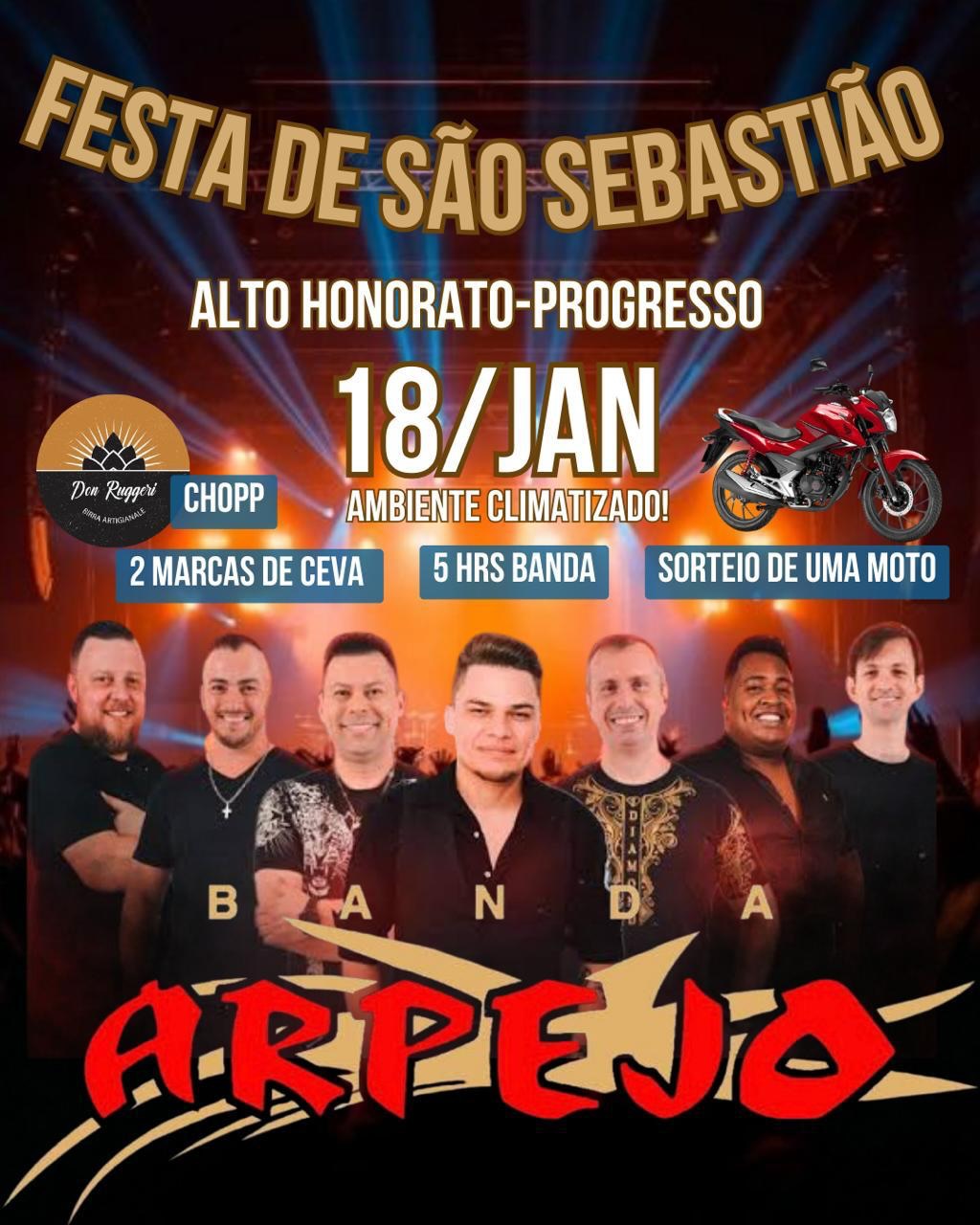 Festa em Homenagem ao padroeiro São Sebastião em Alto Honorato, Progresso, promete ser um momento marcante de fé e reencontro.