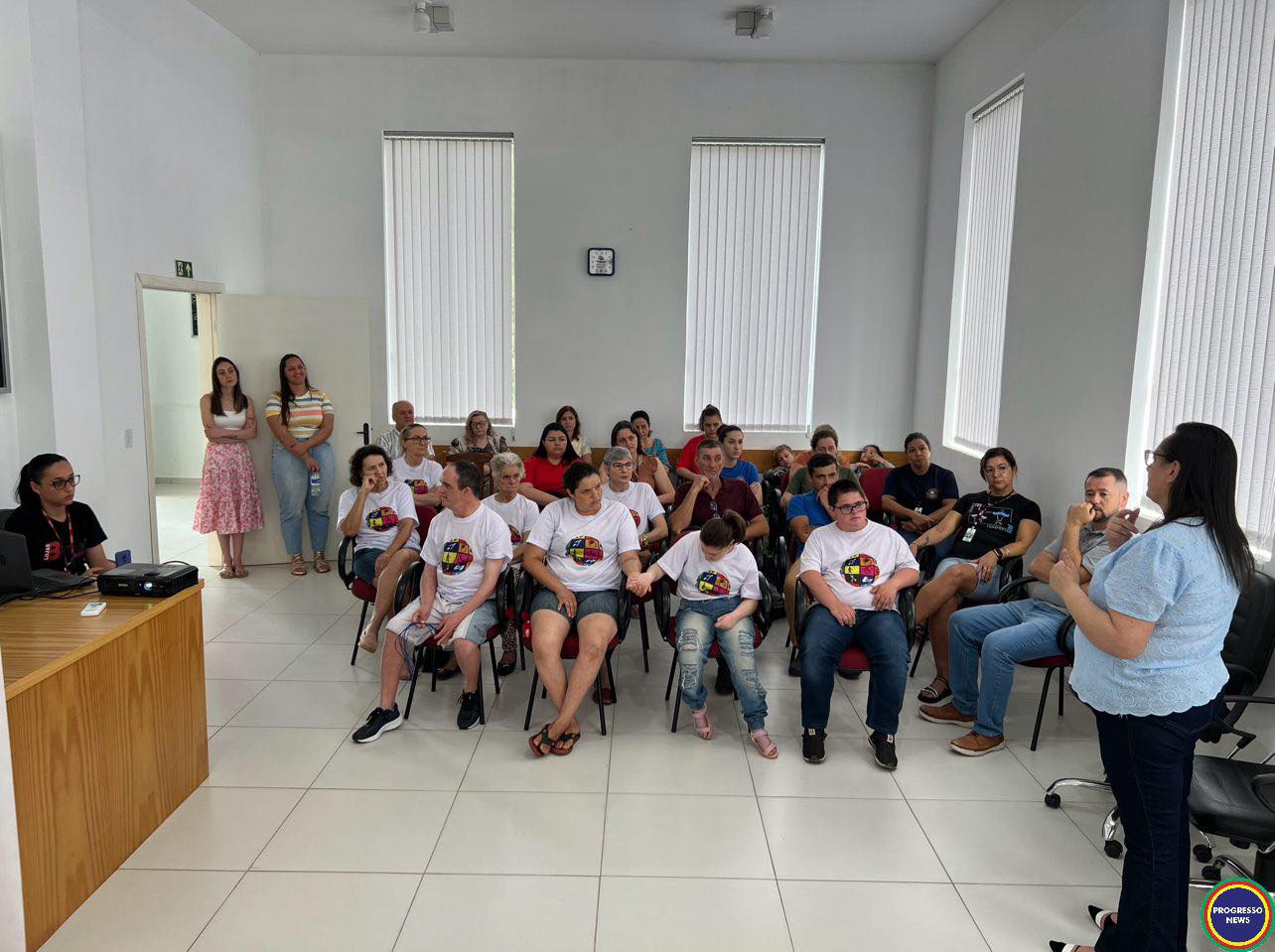 Progresso realiza roda de conversa sobre casos de superação das Pessoas Com Deficiência