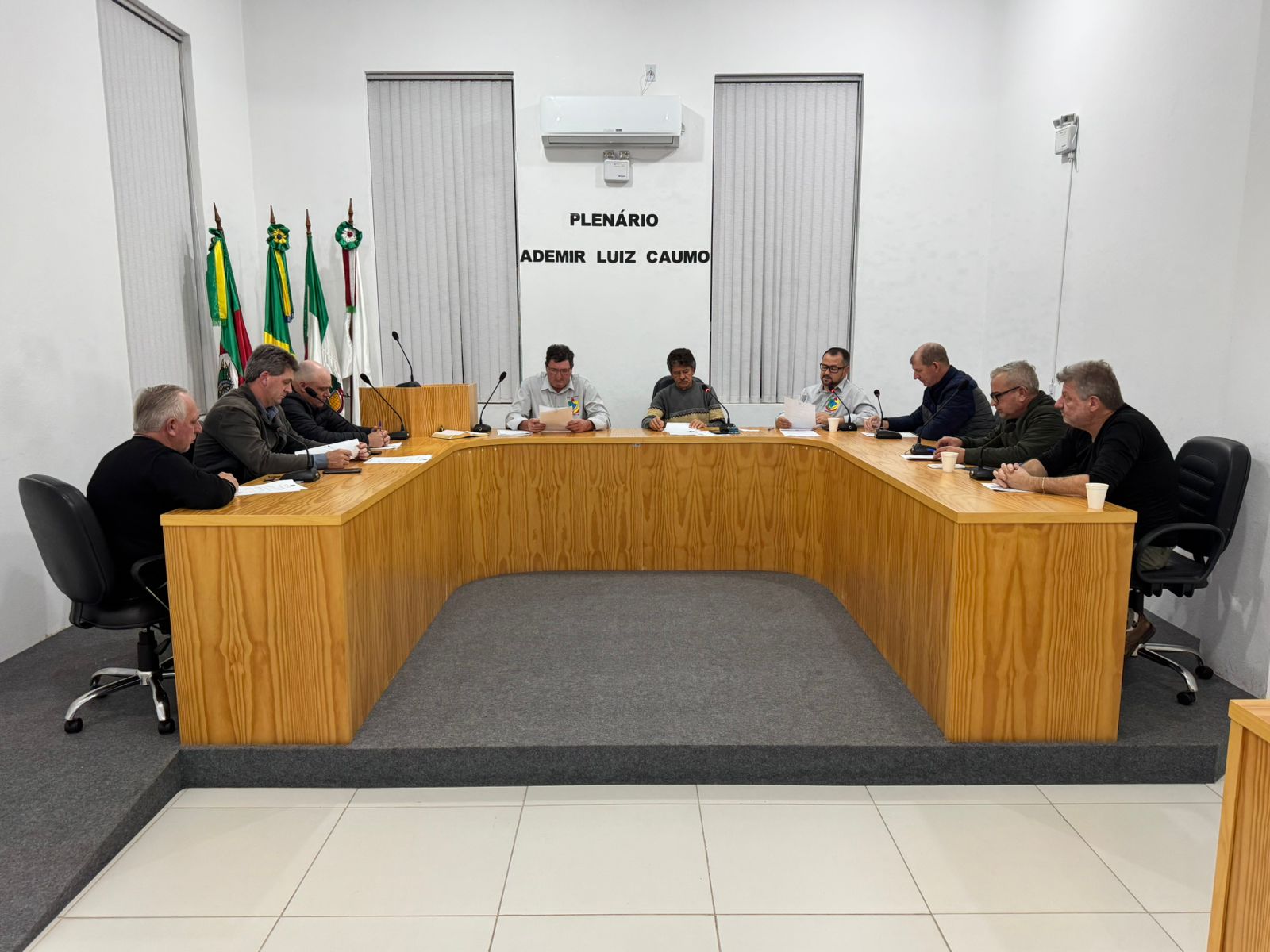 Sessão Ordinária da câmara de vereadores de Progresso em 26 de maio de 2025.